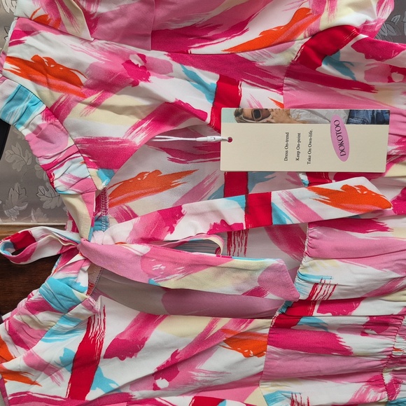 Dokotoo Womens Colorful Mini Dress (S) - Picture 7 of 10